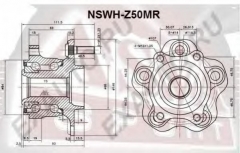 ASVA NSWH-Z50MR Ступица колеса