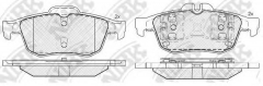 NiBK PN0521 Тормозные колодки 