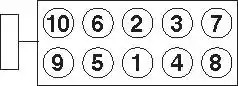 GOETZE 22-51102B Комплект болтов ГБЦ