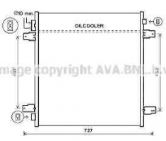 AVA QUALITY COOLING DN5402 Конденсатор кондиционера