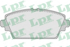 LPR 05P940 Тормозные колодки 