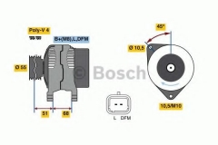 BOSCH 0 986 080 680 Генератор