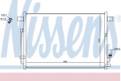 NISSENS 940403 Конденсатор кондиционера