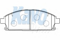 KAVO PARTS BP-6569 Тормозные колодки 