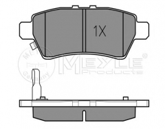 MEYLE 025 242 4016/W Тормозные колодки 