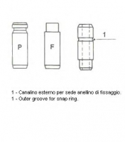 METELLI 01-2594 Направляющая втулка клапана