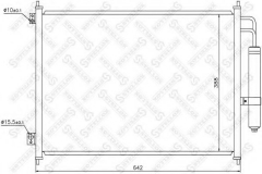 STELLOX 10-45585-SX Конденсатор кондиционера