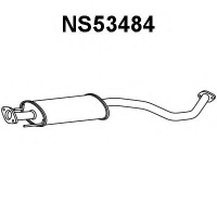 VENEPORTE NS53484 Глушитель выхлопных газов