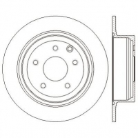 JURID 562576JC Тормозной диск