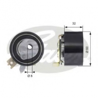 GATES T43014 Натяжной ролик ременя ГРМ