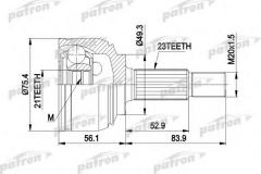 PATRON PCV1442 ШРУС