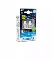 PHILIPS 127994000KX2 Лампа W5W 12V-1W (W2,1x9,5d) LED 4000K (в уп.2 шт.) (Philips) WBT10
