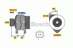 BOSCH 0 986 080 720 Генератор