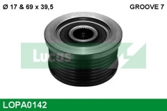 LUCAS ENGINE DRIVE LOPA0142 Шкив генератора