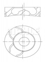 MAHLE ORIGINAL 022 21 00 Поршень