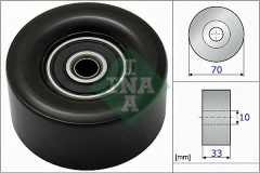 INA 532 0780 10 Паразитный / Ведущий ролик ременя