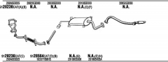 WALKER NIK018506AA Система выпуска ОГ