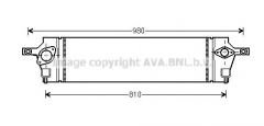 AVA QUALITY COOLING DNA4350 Интеркулер