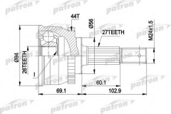 PATRON PCV1509 ШРУС