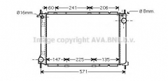 AVA QUALITY COOLING DN2250 Радиатор охлаждения