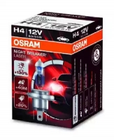 OSRAM 64193NBL Лампа H4 12V- 60/55W (P43t) (+130 света) Night Breaker Laser