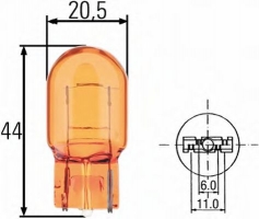 HELLA 8GP 009 021-002 Лампа накаливания