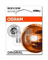 OSRAM 7515-02B Комплект ламп накаливания блистер 2шт W21/5W 12V 21/5W W3x16q ORIGINAL LINE (качество OEM)