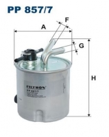 FILTRON PP857/7 Топливный фильтр