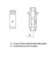 METELLI 01-2512 Направляющая втулка клапана