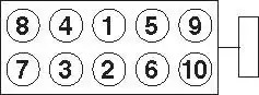 GOETZE 22-51109B Комплект болтов ГБЦ