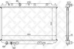 STELLOX 10-26579-SX Радиатор охлаждения