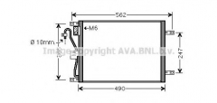 AVA QUALITY COOLING DN5252 Конденсатор кондиционера