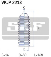 SKF VKJP 2213 Комплект пылника рулевой рейки