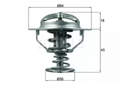 BEHR TX 114 82D Термостат, охлаждающая жидкость