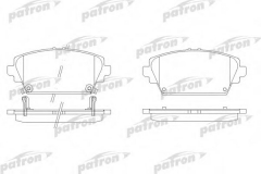 PATRON PBP1580 Тормозные колодки 