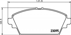 HELLA PAGID 8DB 355 011-951 Тормозные колодки 