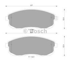 BOSCH 0 986 505 792 Тормозные колодки 