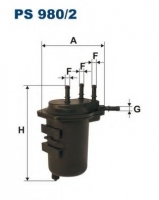 FILTRON PS980/2 Топливный фильтр