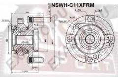 ASVA NSWH-C11XFRM Ступица колеса