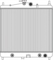 MAGNETI MARELLI 350213111900 Радиатор охлаждения