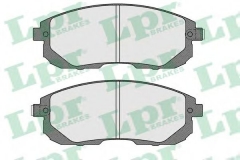 LPR 05P1606 Тормозные колодки 