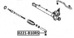 ASVA 0221-B10RS Наконечник рулевой тяги