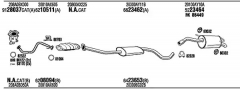 WALKER NIK017158CA Система выпуска ОГ