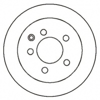 JURID 562280J Тормозной диск