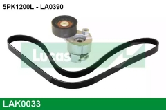 LUCAS ENGINE DRIVE LAK0033 Поликлиновой ременный комплект