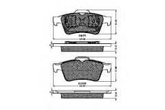 SPIDAN 32467 Тормозные колодки 