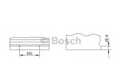 BOSCH 0 092 S40 260 Аккумулятор АКБ