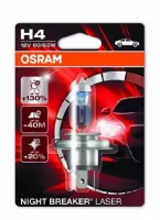 OSRAM 64193NBL-01B Лампа H4 12V P43t 60/55W +130% LASER