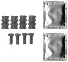 MINTEX MBA1339A Комплектующие суппорта