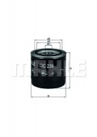 MAHLE ORIGINAL OC 236 Масляный фильтр